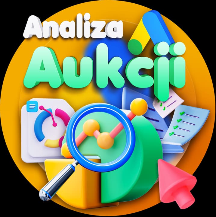 Analiza aukcji Google ads