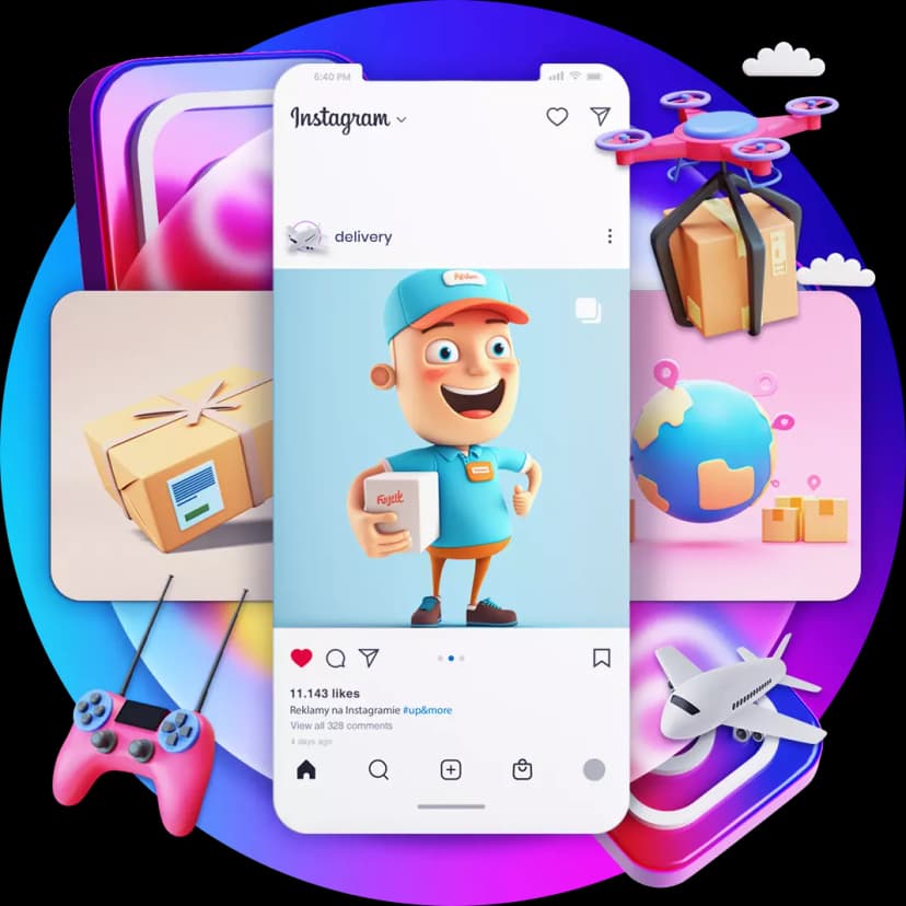 reklama na instagramie